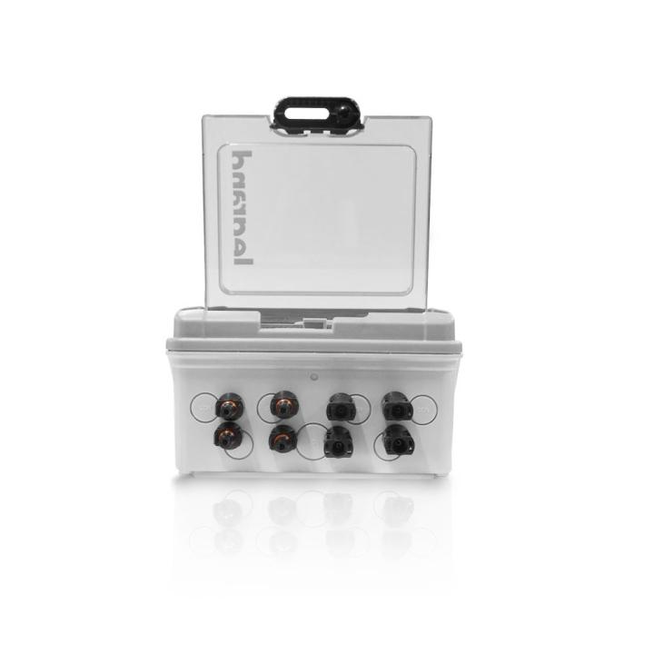 Coffret de mise en parallèle 2-3-4-5 entrées avec sectionneur DC