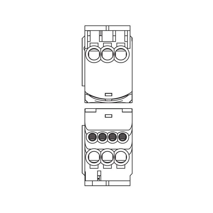 Repartiteur unipolaire 80a