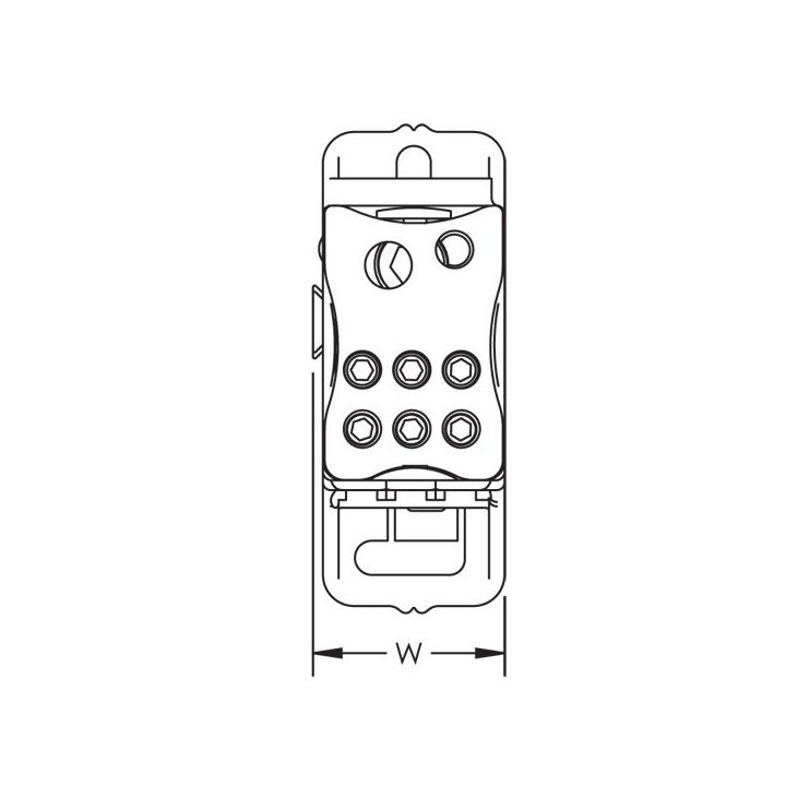 Divisor unipolar 125A