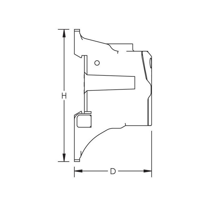 Divisor unipolar 125A