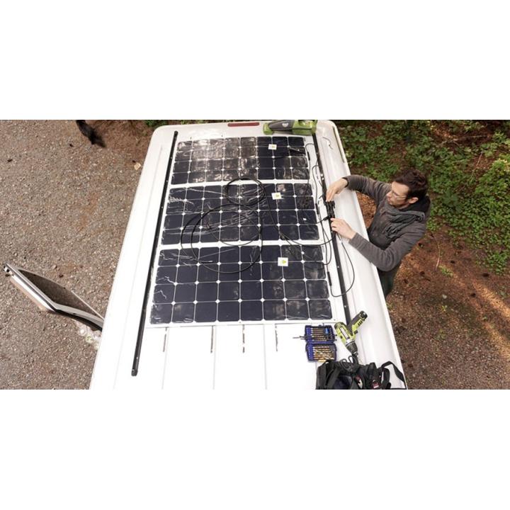 Solar kit motorhome & boat SIZE M - 12V - configurable