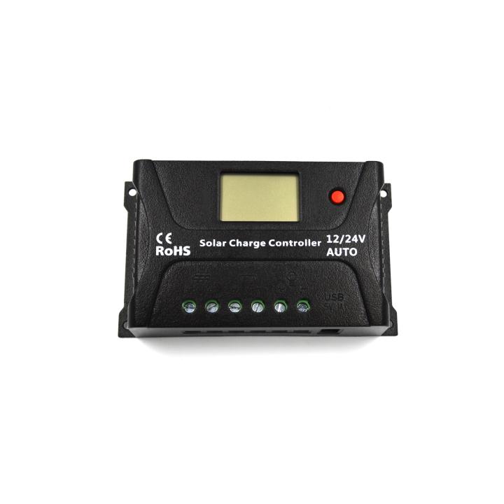 Zonneregelaar SRNE PWM HP 24V 10A en 20A
