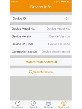 Bluetooth-adapter voor SRNE-controllers