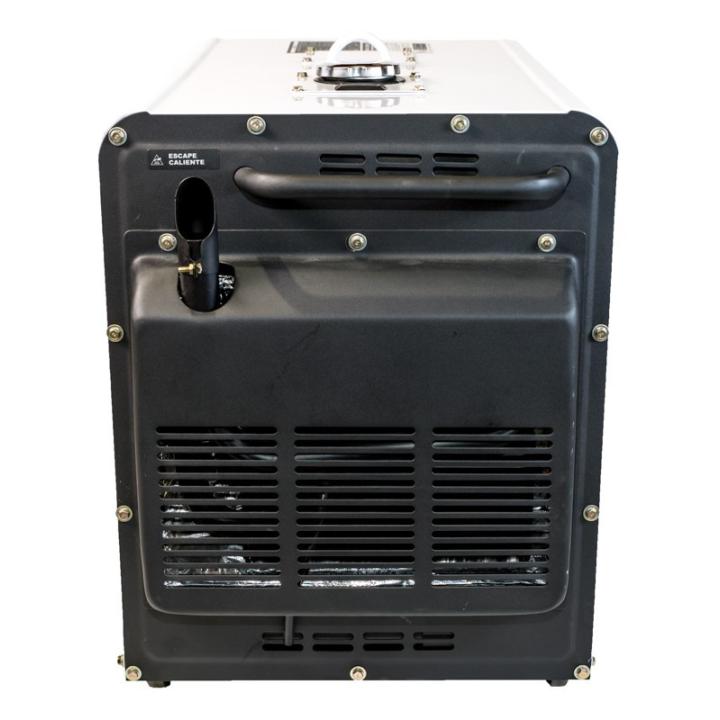 Grupo electrógeno mono insonorizado DG-7800SE de 6,5 kW