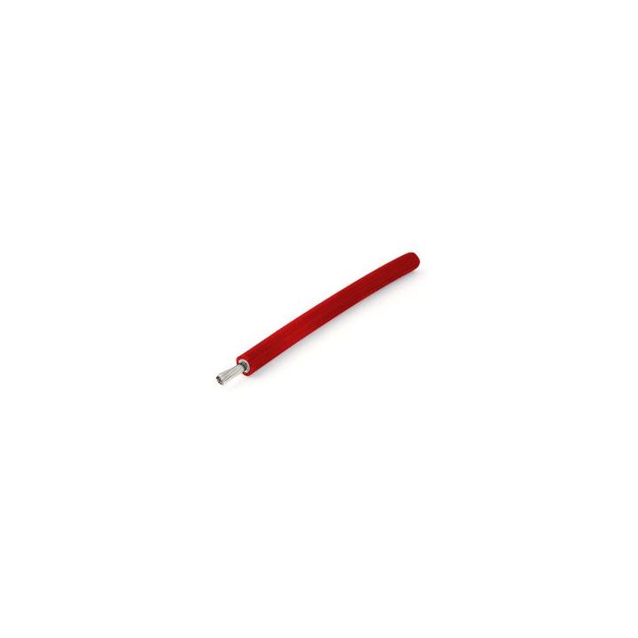 Câble solaire 1X4mm² rouge (vendu au mètre)