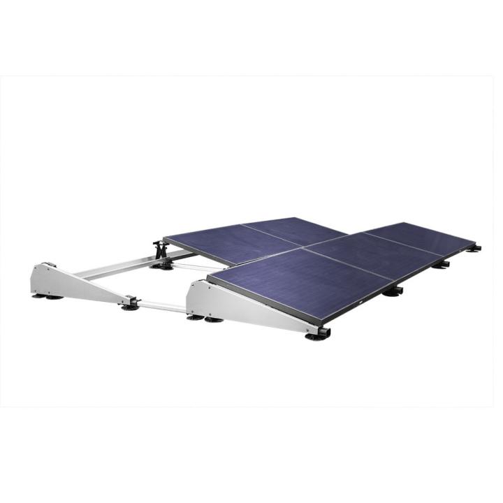 Structure for solar panel installation