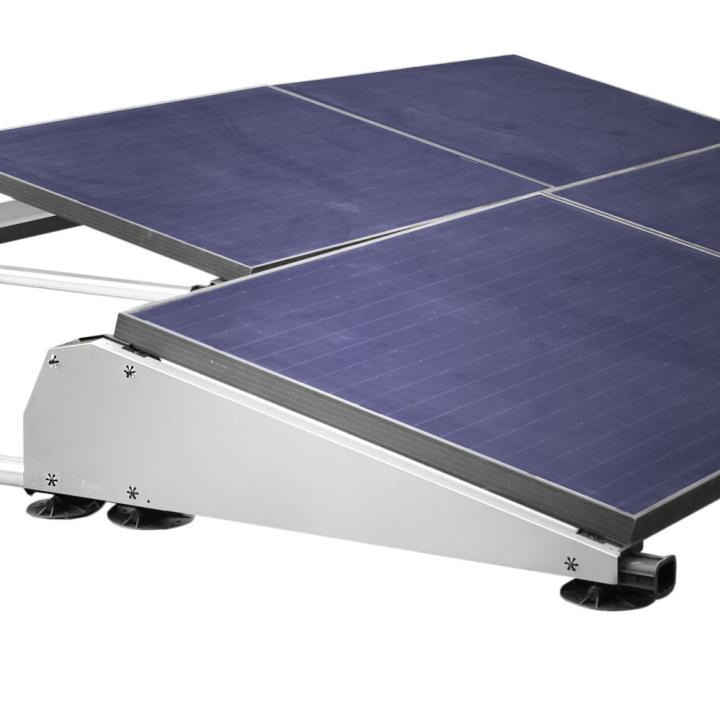 Structuur voor het installeren van zonnepanelen