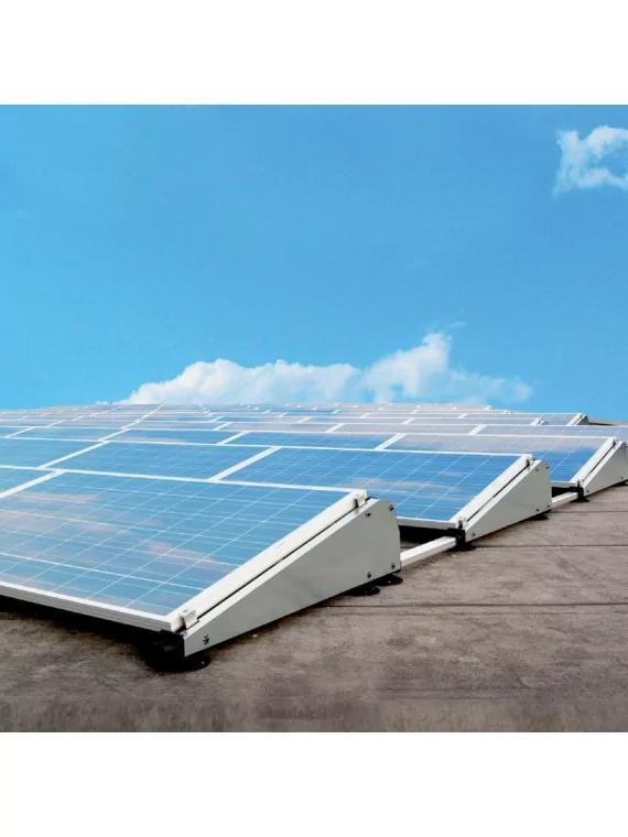 Structuur voor het installeren van zonnepanelen