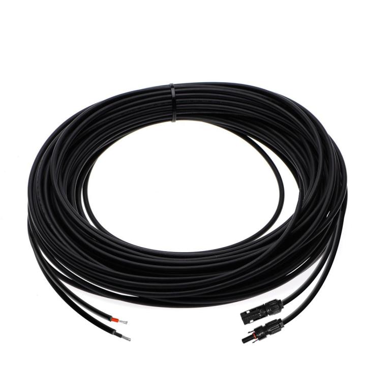 Câble solaire 2X4mm² avec MC4 (vendu au mètre)