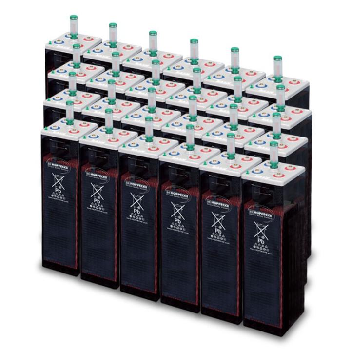 Paquete de baterías OPzS 48V de 120 kWh