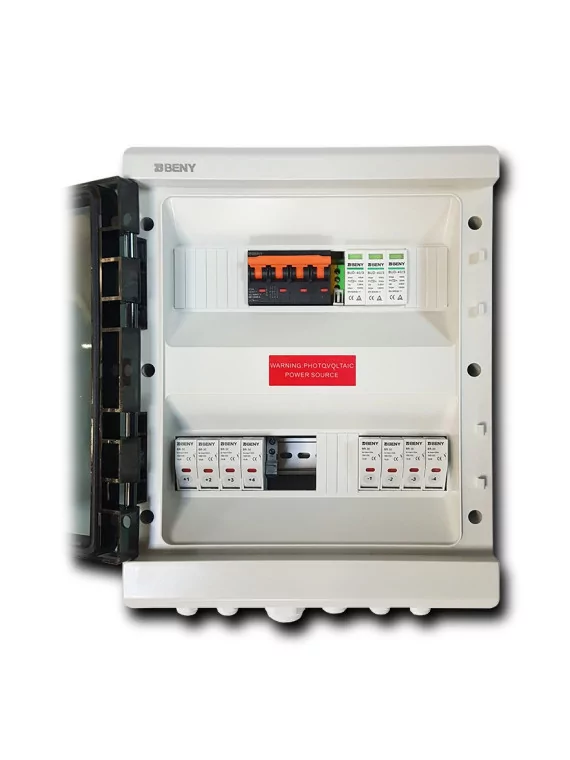 5-input paralleling box with surge arrester and disconnector + 2m 16² cable