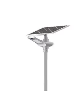Lampadaire solaire - LED autonome 100w - panneau de 30W