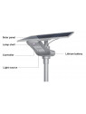 Solar Street Light - 100w Standalone LED - 30W Panel