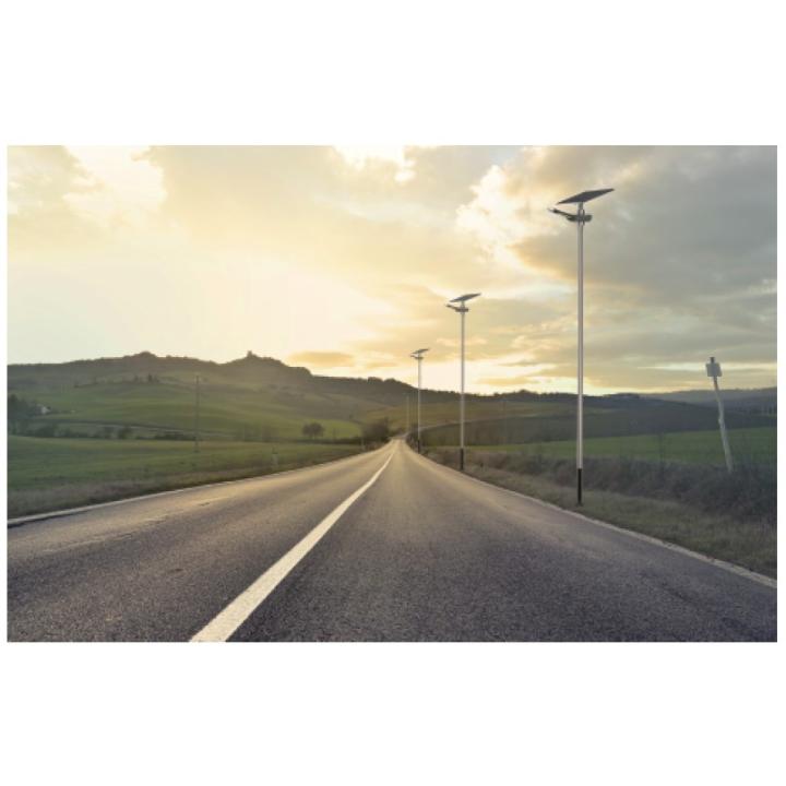 Solar Street Light - 100w Standalone LED - 30W Panel