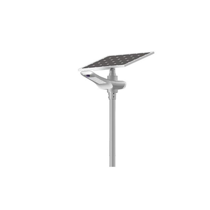 Lampadaire solaire - LED autonome 100w - panneau de 30W
