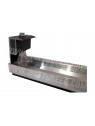 Fijación para trapecio ligero de chapa ondulada + placa terminal NVT