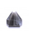 Fixation pour tôle ondulée trapeze light+clame de fin NVT