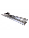 Fastener for corrugated sheet metal trapeze light+clame milieu NVT