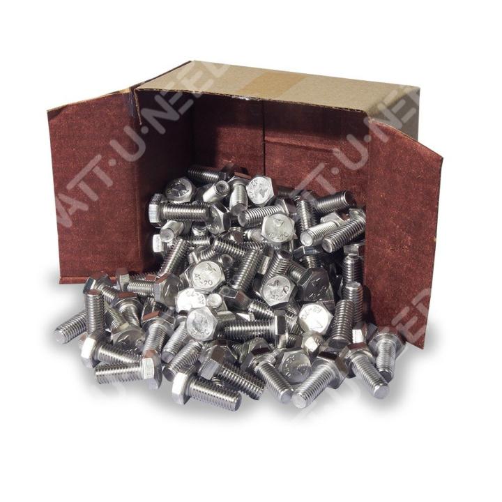 Perno de cabeza hexagonal M8x25 100 pieza