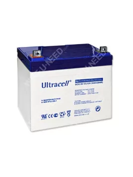 Ultracell 12V 35Ah GEL Batteries