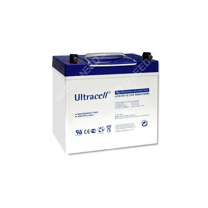 Baterías Ultracell 12V 55Ah GEL