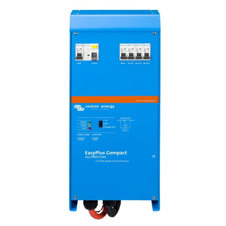 Inversor y regulador de carga Victron EasyPlus 12/1600/70