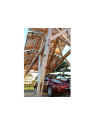 Wooden structure for 4 cars