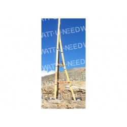 12m wooden tower structure for wind turbine
