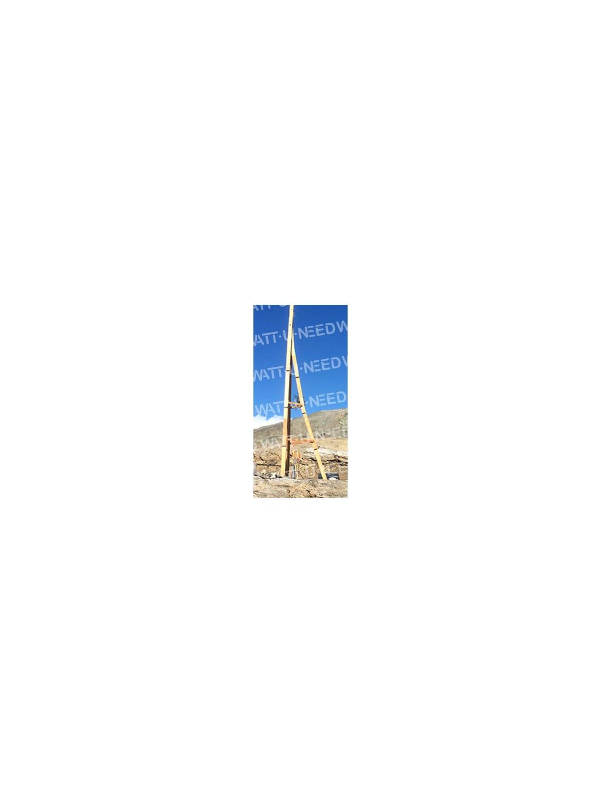 12m wooden tower structure for wind turbine
