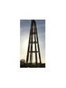12m de torre de madera para la turbina de viento