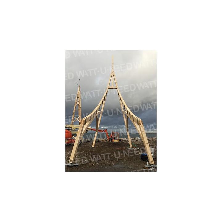 Girafe 2.0 centrale éolienne et solaire hybride InnoVentum