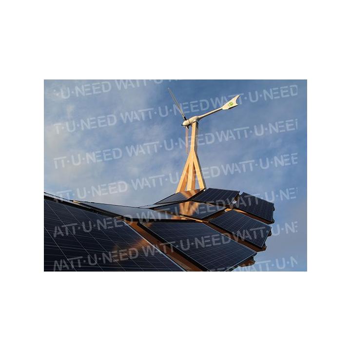 Girafe 2.0 centrale éolienne et solaire hybride InnoVentum