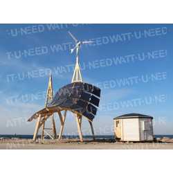 Girafe 2.0 centrale éolienne et solaire hybride InnoVentum