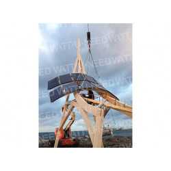 Giraffe 2.0 innoVentum Hybrid Wind and Solar Power Plant