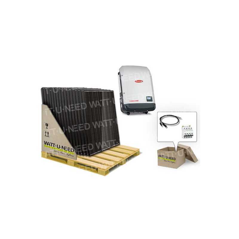 30-panel self-consumption/reinjection 10000W with lithium storage 
