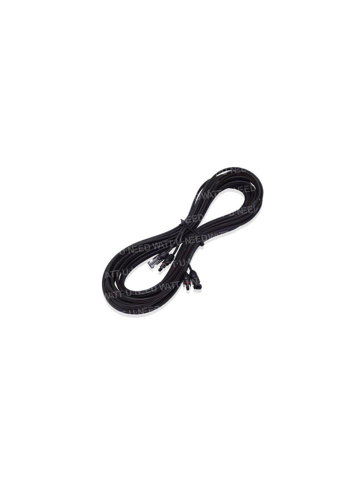 Zonnekabel verlenging 2x4mm² met 2x type MC4