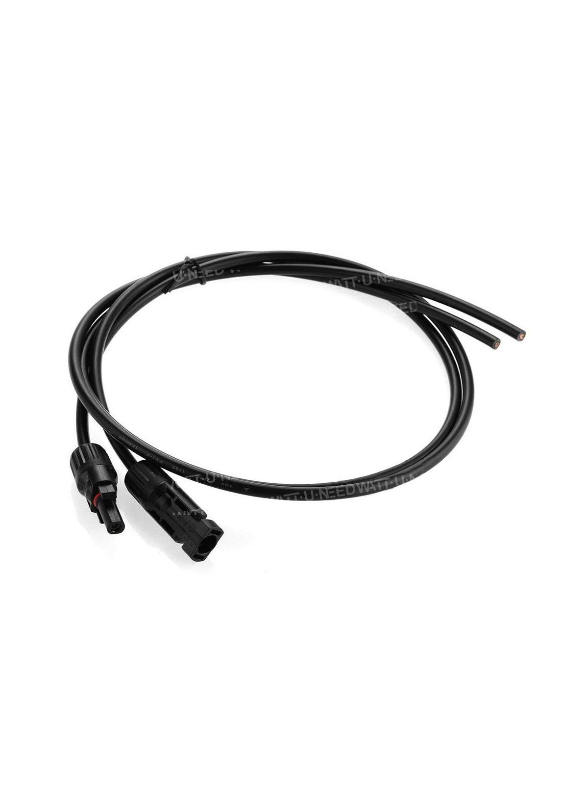 Cable solar 2X4mm2 con Tipo MC4