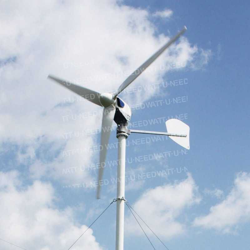 Wind turbine ANTARIS 12 kW network — vue 2