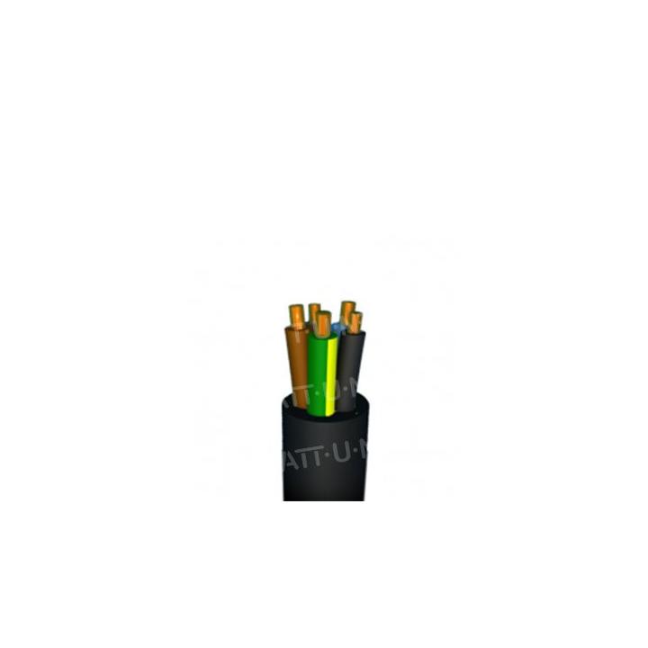 Câble souple H05RR-F 5G0,75mm² - 1m