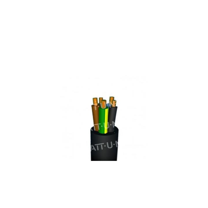 Câble souple H05RR-F 5G0,75mm² - 1m