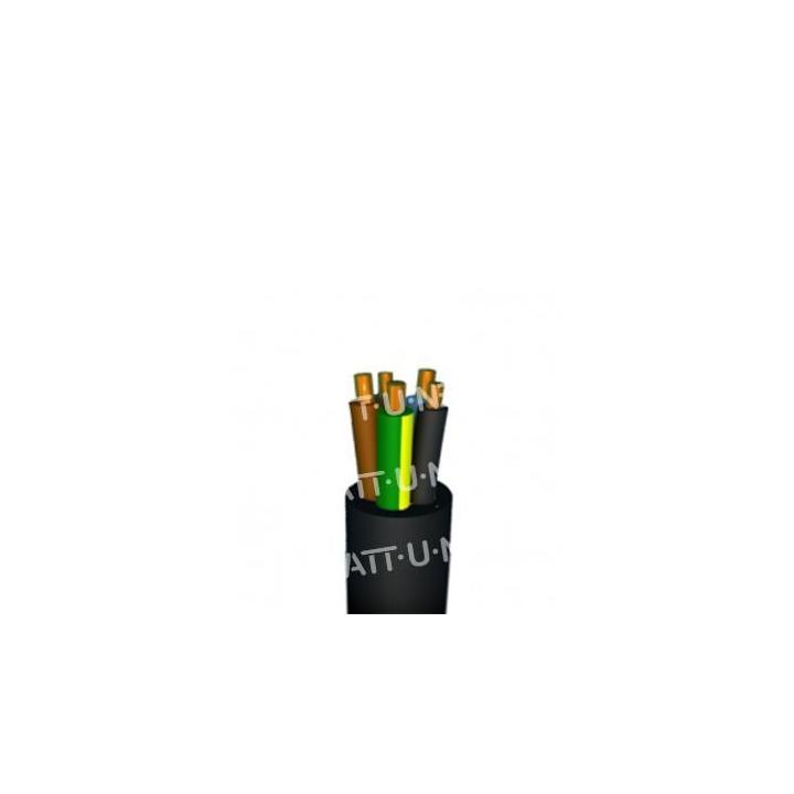 Cable flexible H05RR-F 5G0,75mm² - 1m