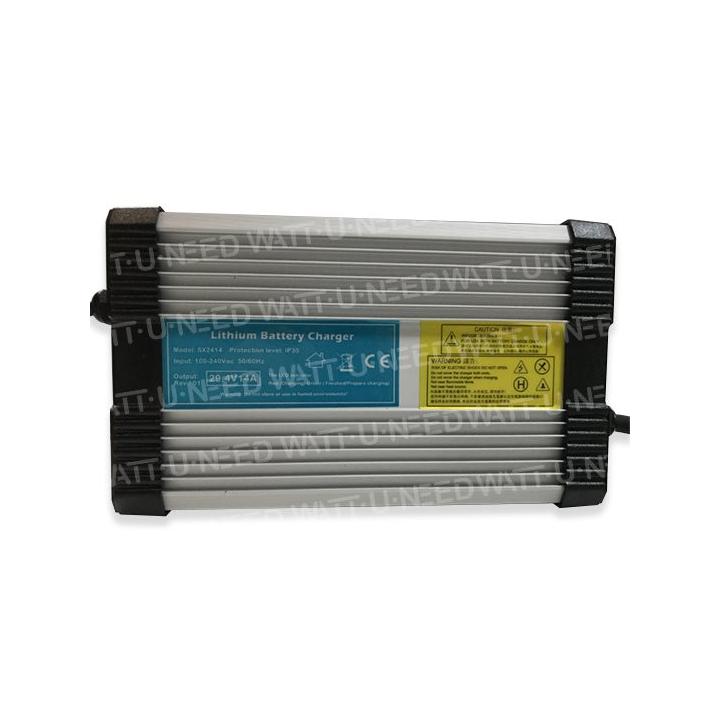 29,4V 14A lithium acculader