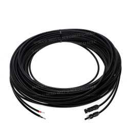 2X4mm2 solar cable with Type MC4 - 10m
