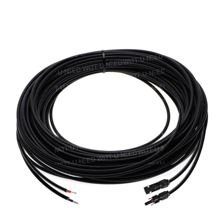 2X4mm2 solar cable with Type MC4 - 10m