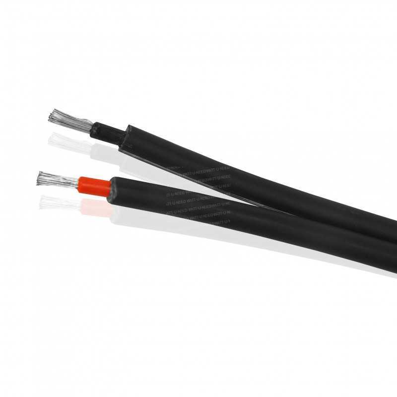 Câble solaire 2X4mm² avec MC4 (vendu au mètre)