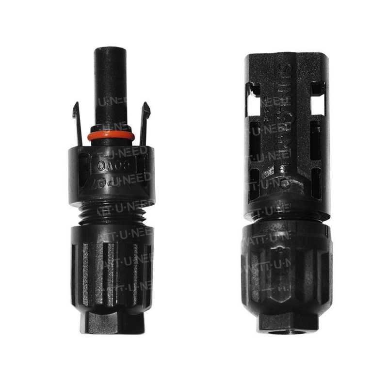 2X4mm2 solar cable with Type MC4 - 10m