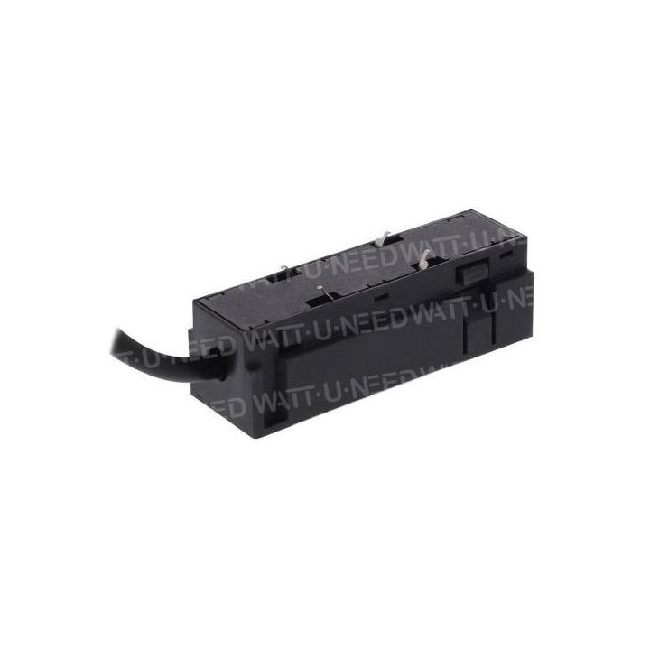 Potencia - cable 150cm negro mate - Indigo