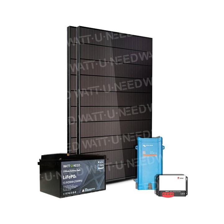 Mauriss 710Wp stand-alone lithiumopslagkit