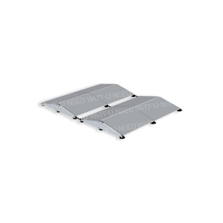 Système de montage pour toitures plates FlatFix Est-Ouest