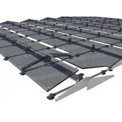 Structure for solar panel installation